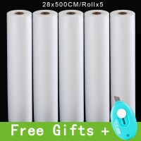 【CW】 bags for food Sealer Storage 12/15/20/25/28cmx500cm packing 1/2/5 Rolls/Lot