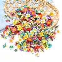 【hot】∋☃♀  50 PCS/Bag 4cm Silk Artificial Decoration Scrapbooking Accessories Wreath Fake Flowers