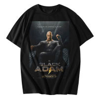 2023 New 2023 New EARLY merch - BLACK ADAM T-Shirt | Kaos Vintage Pria Wanita DC Poster Film Movie