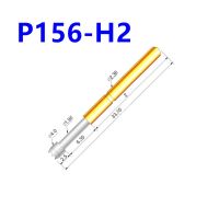 【LZ】 100 Pcs/pack P156-H2 Nine-jaw Plum Blossom Head Spring Test Probe Outer Diameter 2.36mm Length 34mm Probe