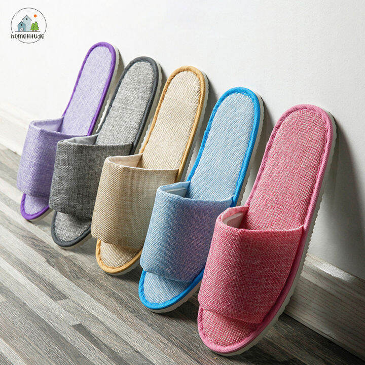 รองเท้าแตะ-ชายและหญิง-รองเท้าใส่เดินในบ้าน-รองเท้าโรงแรม-slippers