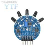 ❁ Rd flame sensor module outputs an analog to digital dual fire-fighting robots