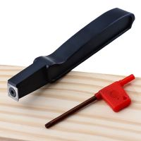 Wood Turning Knife Aluminum Alloy Woodworking Scraper Deburring for Hardwood Scraping Removal Hand Tool