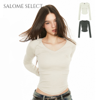 SALOME SELECT เสื้อครอป เสื้อยืด ชุดเซ็ทผู้หญิง เสื้อยืดคอกลม เสื้อยืด ผญสวย ๆ เวอร์ชั่นเกาหลี ผ้าคอตตอน ใส่สบาย เรียบง่าย 2023NEW WTX2390AF4 36Z230909