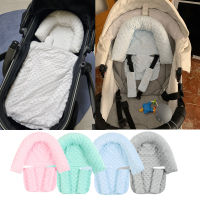 【Cw】Baby Car Safety Soft Sleeping Head Support Pillow With Matching Seat Belt Strap Covers Baby Carseat Neck Protection Headrest