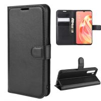 Wallet Cover Card Holder Phone Cases for OPPO Reno 3 4G / OPPO A91 / F15 Global Pu Leather Case Protective Shell