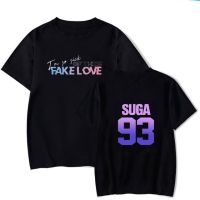 Fake Love T Shirt 92Jin 97Jungkook Alphabet Print Bangtan Pullover