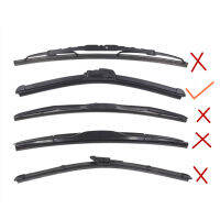 2Pcslot Car Windscreen wipers Insert Rubber strip Refill For dacia duster mitsubishi asx suzuki vitara alfa romeo 156 fiat