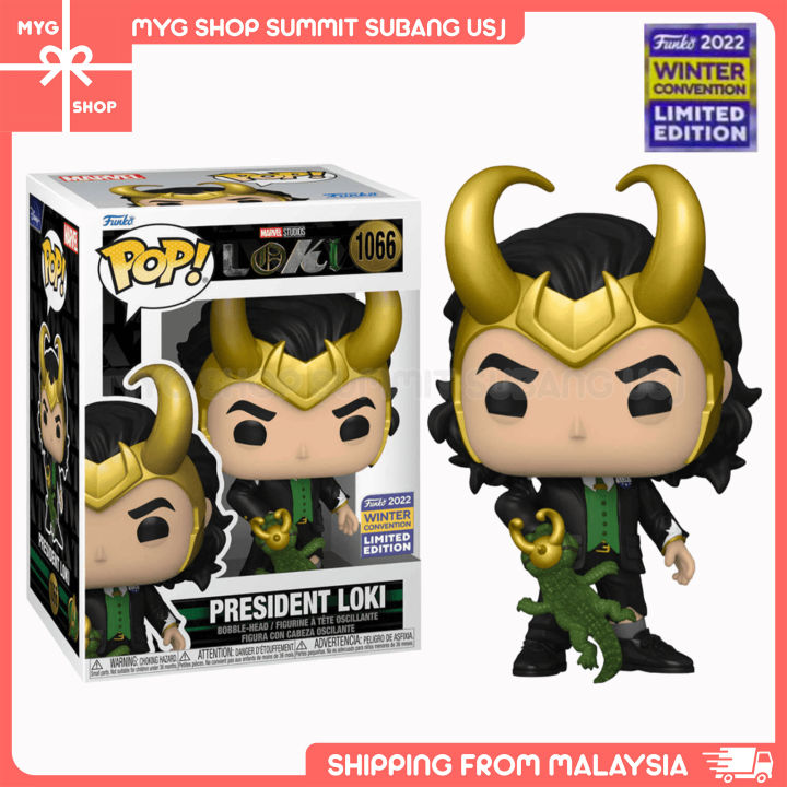 Funko Pop! Marvel: Loki - President Loki 1066 Winter Convention