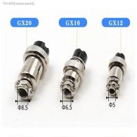 ❁✽▩ GX12 GX16 2/3/4/5/6/7/8/9/10 Pin Male Female Butting Wire Cable Circular Aviation Socket Plug Panel Connector Dropshipping