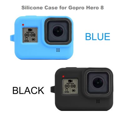 ซิลิโคน Gopro Hero 8 Silicone Case Protection พร้อมสายคล้องมือ