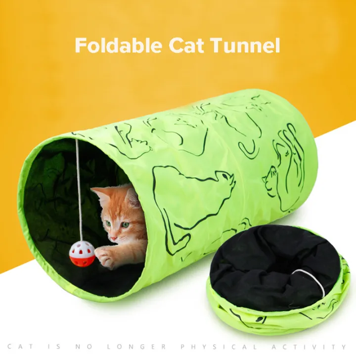 DY Loving Pet Accessories Cat Toy New Design Cat Tunnel with Hanging