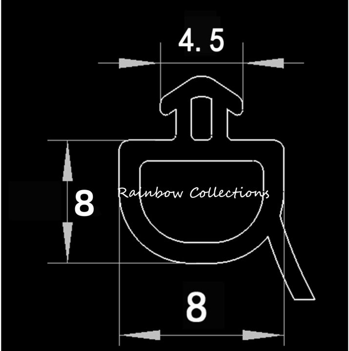 4-5x8mm-white-grey-10m-silicone-rubber-window-crash-article-doors-sealing-trip-windproof-card-slot-capitales-60c-280c