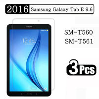 (3แพ็ค) กระจกนิรภัยสำหรับ S Amsung G Alaxy Tab E 9.6 2015 SM-T560 SM-T561 T560 T561ป้องกันรอยขีดข่วนแท็บเล็ตป้องกันหน้าจอ Film888