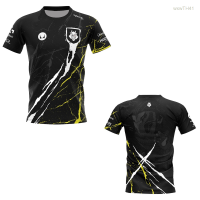 2023 NEW Casual T-shirt Short Sleeve Round Neck Printed Esports Game Team Uniform Street Style Summer Fashion Men Size：s-5xl