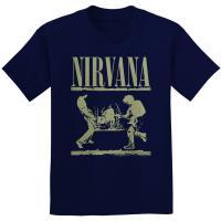 เสื้อยืด Nirvana Stage 100 MERCH ดั้งเดิม