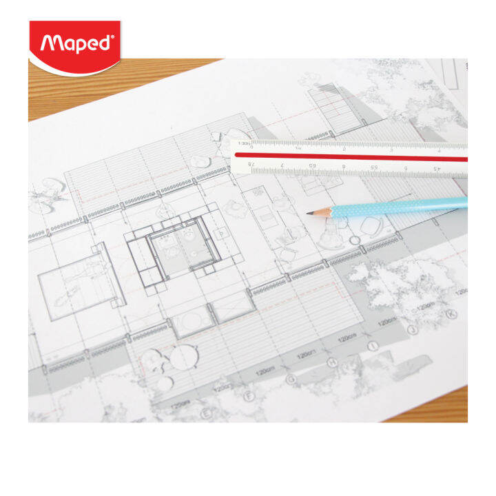 maped-มาเพ็ด-ไม้บรรทัดสเกลต่ำ-1-20-1-100-รหัส-tc-240013