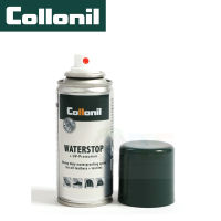 Collonil Water Stop Spray size 100 ml. โคโรนิล วอเตอร์สต็อปสเปรย์ ป้องกันคราบน้ำ ฝุ่น ยูวี และเชื้อรา สำหรับหนัง LV หนังแคนวาส หนังเรียบทุกชนิดฯลฯ