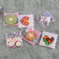 【CC】 100pcs/bag Loving Self-adhesive Biscuit Food Multifunctional