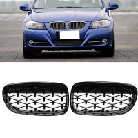 Car Front Kidney Grill Diamond Meteor Grill for 3 Series E90 E91 2009-2012