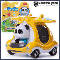 BABYBUS รถโดยสารประจำทางสีเหลืองรถกู้ภัยขนาดเล็ก (6.3X5.5X4.7ซม.)/ชุดของเล่นรถยนต์ขนาดเล็กเหล็กหล่อสำหรับเด็ก