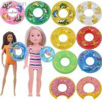 12Color Cute Patterns Lifebuoy Swimming Fit 11.8 Inch Barbie amp; 14.5 Inch Wellie Wisher Doll Clothes AccessoriesToysBirthday