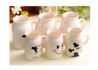 1PC Novelty Cute Cow Animal Milk Mug Ceramic Creative Coffee Porcelain Tea Cup Nice Gifts ND 019