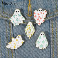 hot【DT】 Boo-tiful Enamel Pins Custom Halloween Spooky Brooches Lapel Badges Cartoon Funny Jewelry Gift for Kids Friends