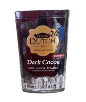 Dutch Dark Cocoa 100% Cocoa Powder ดัชท์ โกโก้ ดาร์ก โกโก้สำเร็จรูปชนิดผง 180g.