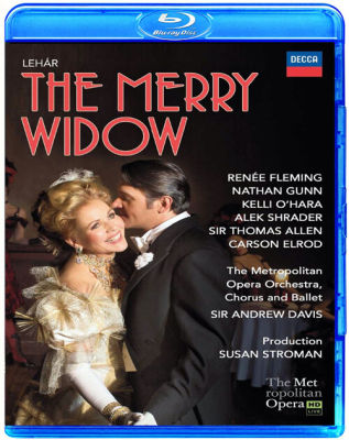 Leihar operetta romantic widow Fleming Metropolitan Opera House Chinese characters (Blu ray 25g)
