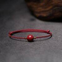 【YF】♀▧  Cinnabar Knots Rope Bangle Anklet Size Adjustable Drop Shipping