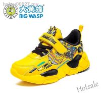 【hot sale】 ✸ C19 ready stockஐ❈Bumblebee children s shoes boys sports spring 2021 new medium and big running shoes Transformers