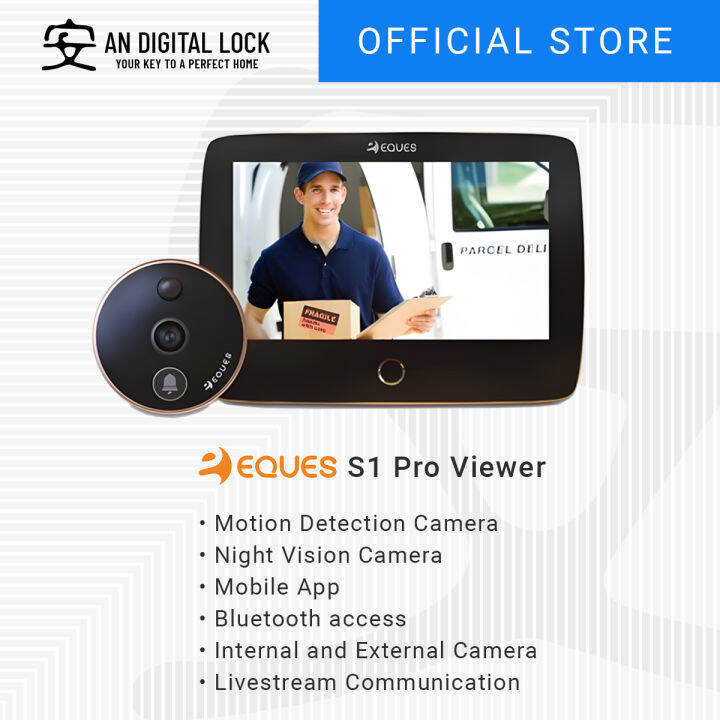 Eques S1 Pro Digital Door Viewer AN Digital Lock Lazada Singapore