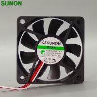 Original For Sunon KDE1206PFV2 6010 6cm 12V 1.0W slim 60x60x10mm magnetic bearing cooling fan 4000RPM 14.0CFM