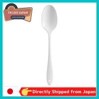 【จัดส่งตรงจากญี่ปุ่น】 Nagao Tsubame Sanjo Enamel Dinner Spoon White Made In Japan, Top Japansese Outdoor Brand, Camp Goods,BBQ Goods,Goods For Outdoor Activities,สินค้ากลางแจ้งคุณภาพสูงเพลิดเพลินกับธรรมชาติ