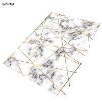 SUC Area Rug Marble Golden Geometric Lines Marbling Home Decor Floor Rug Carpet