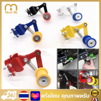 Motorcycle Chain Adjuster Automatic skid Tensioner ปรับตัวปรับความตึงโซ่ Bolt บน Roller อุปกรณ์สำหรับแต่งรถมอเตอร์ไซค์เครื่องมือเอนกประสงค์สีแดง โซ่มอเตอร์ไซค์