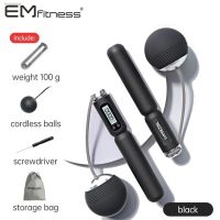 ﹊☃■ Cordless Electronic Skipping Rope Gym Fitness Cordless Skipping Smart Jump Rope with LCD Screen Counting Speed Skipping Counter