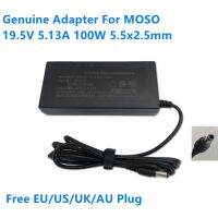 สวิตช์จ่ายไฟสลับของแท้สำหรับ MOSO 19.5V 5.13A 100W 5.5X2.5Mm MSA-Z5130CS19.5-120A-E Charger Laptop อะแดปเตอร์ AC