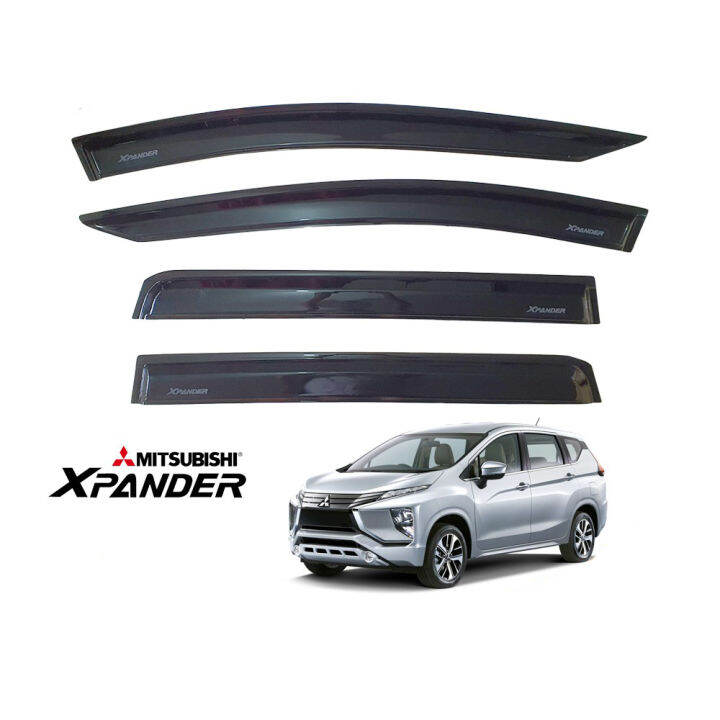 Mitsubishi Xpander 2018 Car Window Sun and Rain Visor Exterior Shield ...