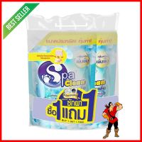 น้ำยาซักผ้า SPACLEAN 2,000 มล. กลิ่นคริสตัลบลู 1 แถม 1LIQUID LAUNDRY DETERGENT SPACLEAN 2,000ML CRYSTAL BLUE 1FREE1 **บริการเก็บเงินปลายทาง**