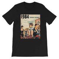 Retro 1984 George Orwell INGSOC กราฟิก Vintage ของขวัญผู้ชายผู้หญิงผู้หญิง Unisex เสื้อยืดเสื้อยืดS-5XL