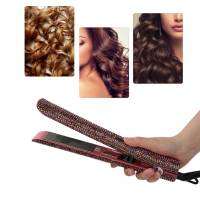 เครื่องหนีบผมไฟฟ้าจอแสดงผล LCD Curling Flat Iron Hairdressing Styling