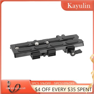 jfjg℡✚  Kayulin Plate System Manfrotto-Type Sliding QR with Clamp Base 15mm Rod Mount for