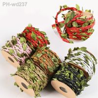 1.5cmx5M Jute Burlap Artificial Green Leaves Vine Braided Cords Wedding Birthday Party Gift Flower Decor DIY Photo Wall Ropes