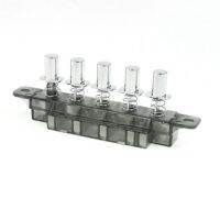 MQ165 3-Interlock 1-Reset 1-Latching 5 ปุ่มสวิตช์ 250VAC 4A สำหรับเครื่องดูดควันในครัว