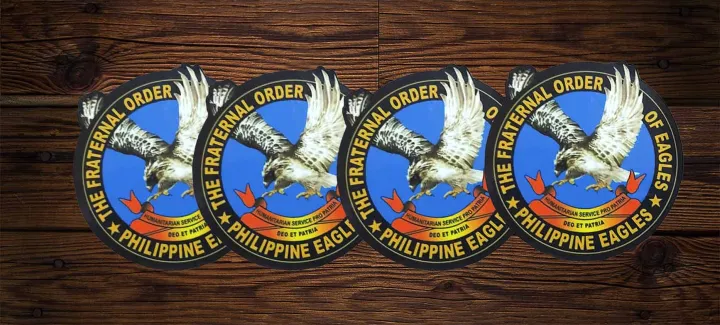 THE FRATERNAL ORDER OF EAGLES VINYL LAMINATED STICKER | Lazada PH