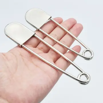 12pcs Stainles Steel Large Safety Pin Blanket Wedding Bouquet Brooch DIY  Decor