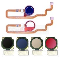 Original Back Home Button Key Connection Touch ID Fingerprint Sensor Flex Cable For Huawei Honor 8A 8C 8X Max Phone Parts