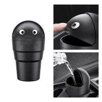 【cw】Flip Open Car Trash Bin Portable Storage Mini Wastebasket Flip Open Type Waterproof Auto Interior Accessories D7YAhot